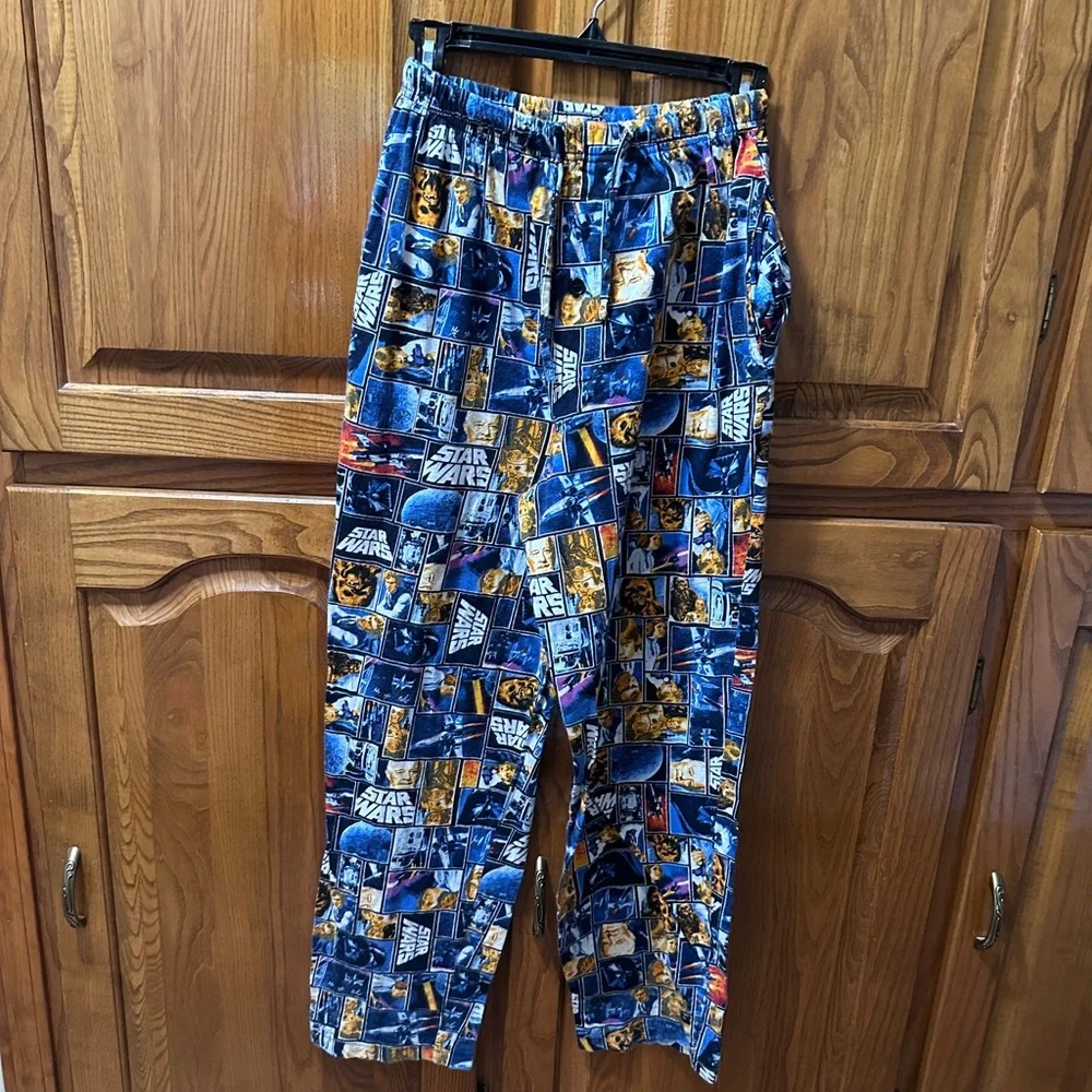 Star‎ Wars Graphic Boys Pajama Pants Size S 24” Waist